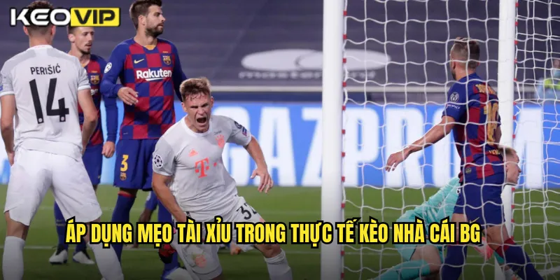 Áp dụng mẹo tài xỉu trong thực tế kèo nhà cái BG